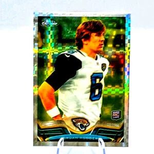 Jordan Rodgers RC #132 Topps Chrome Mojo Refractor 2013